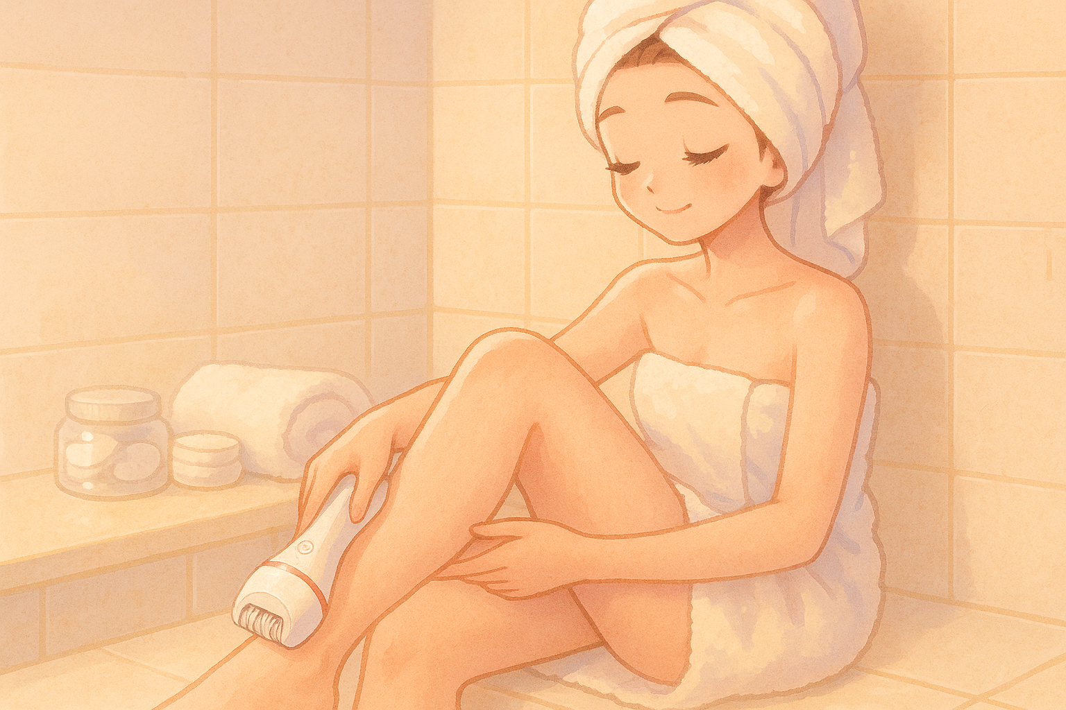 Epilieren – meine Erfahrungen mit der langanhaltendsten Methode für zuhause chatgpt image 6. okt. 2025, 15 26 18